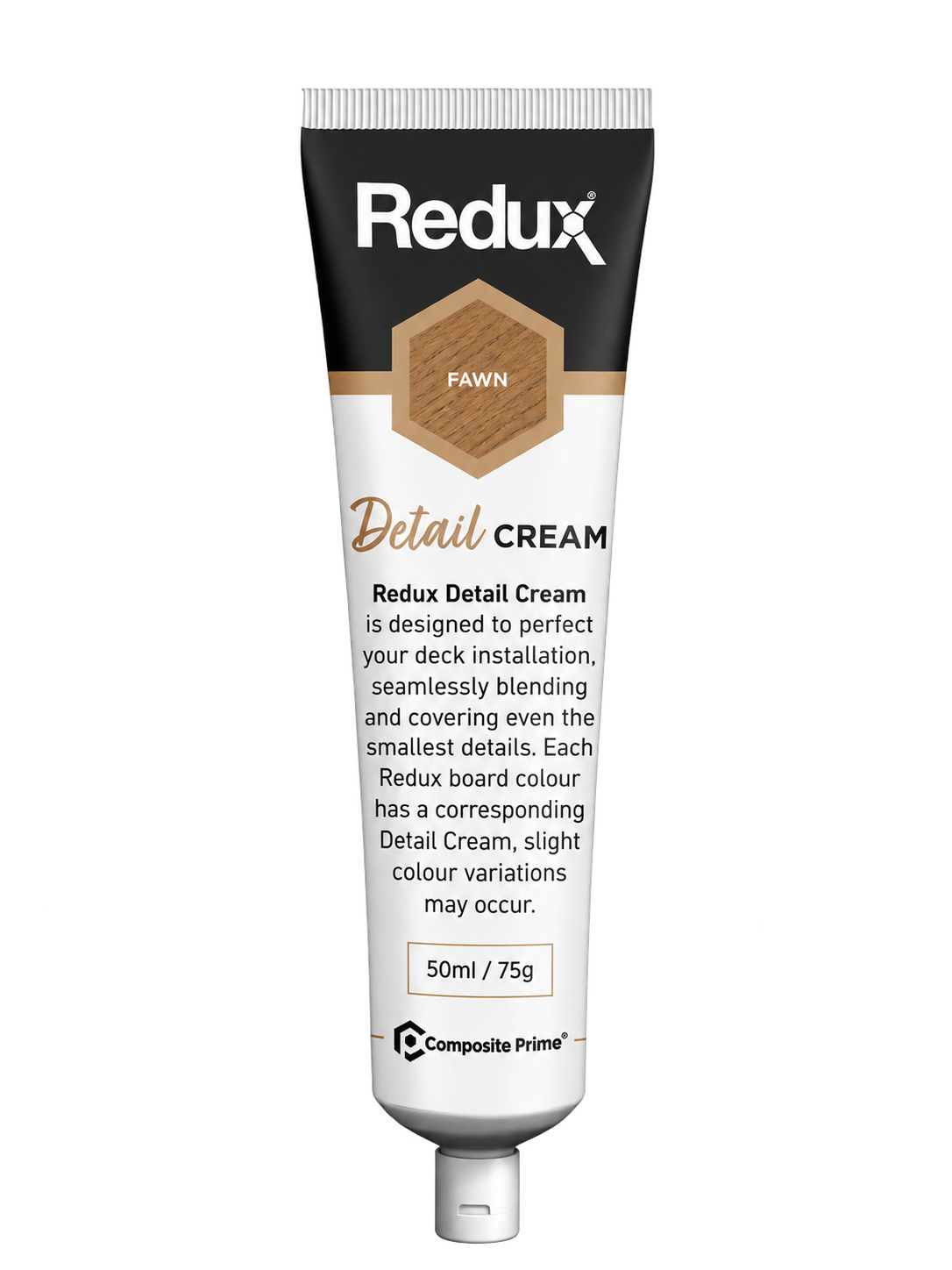 Redux® Fawn Detail Cream 50ml — catalogue colour illustration — complete product view