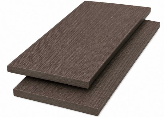 Walnut composite cladding fascia board