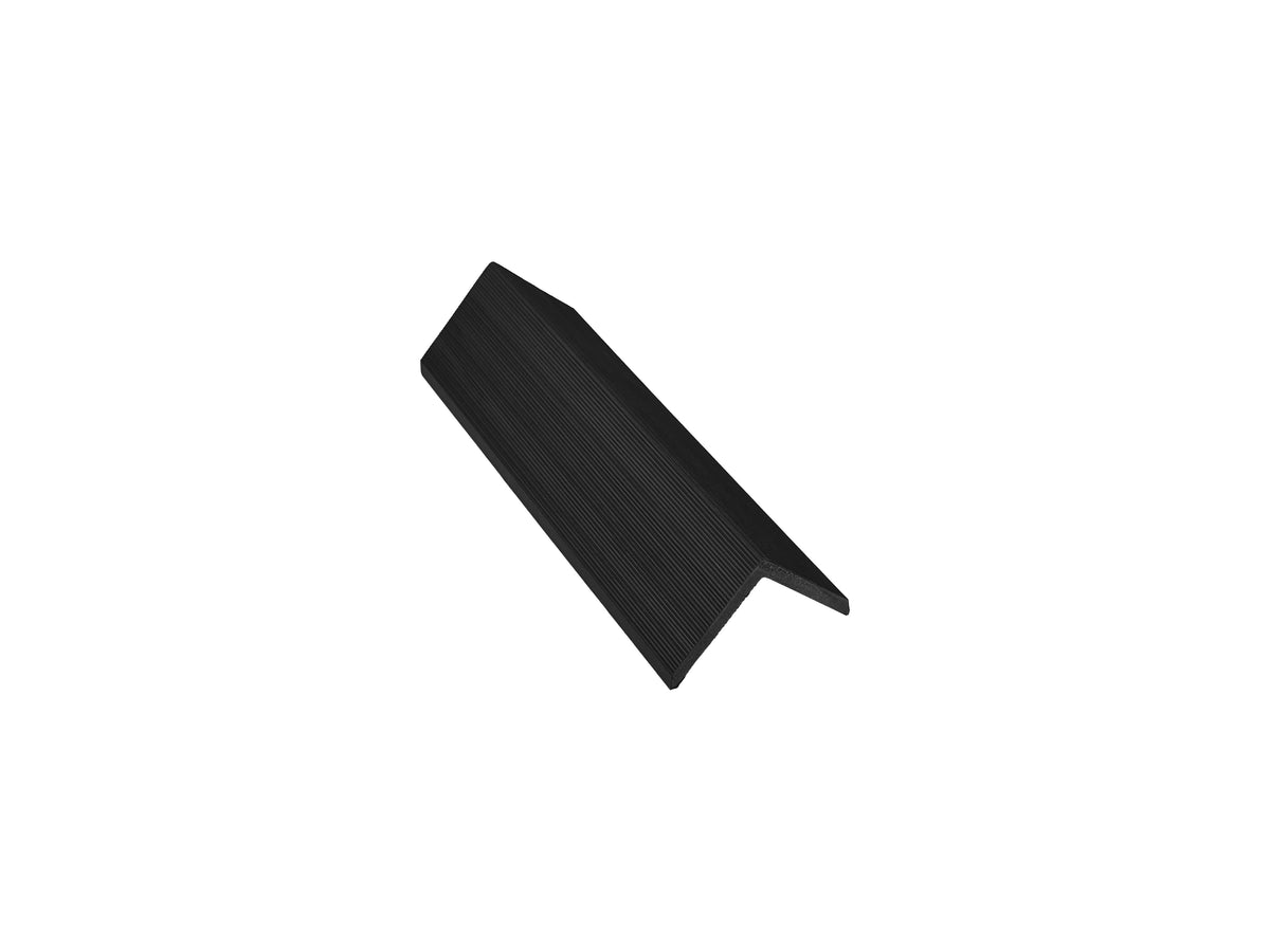 Slatted SG - Charcoal - Composite Corner 'L' Trim - 55x55 @3.6m