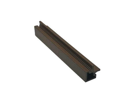 Slatted SG - Walnut - Composite External Trim - 2.5m