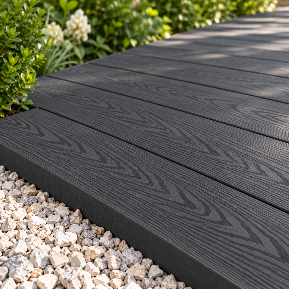 Evolved - Black - Composite End Boards - 148x25 @3.6m