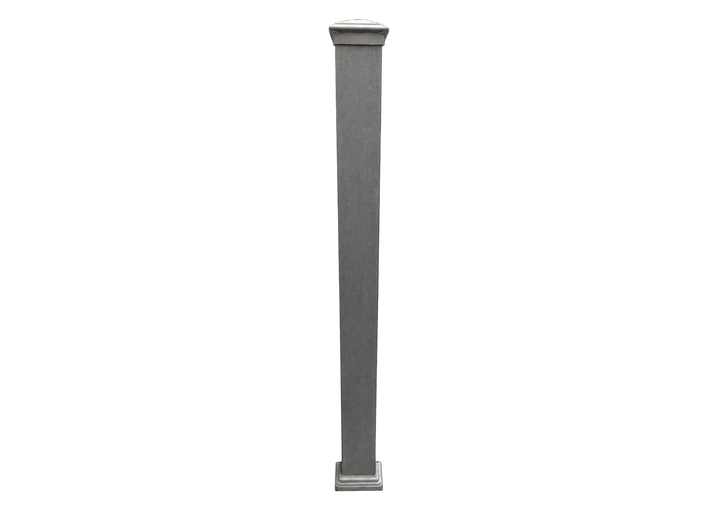 Slate Grey Balustrade End Post Kit