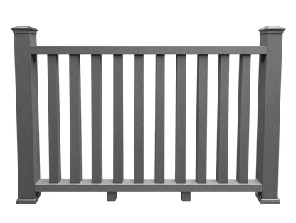 Slate Grey Balustrade Kit on transparent background