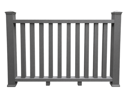 Slate Grey Balustrade Kit on transparent background