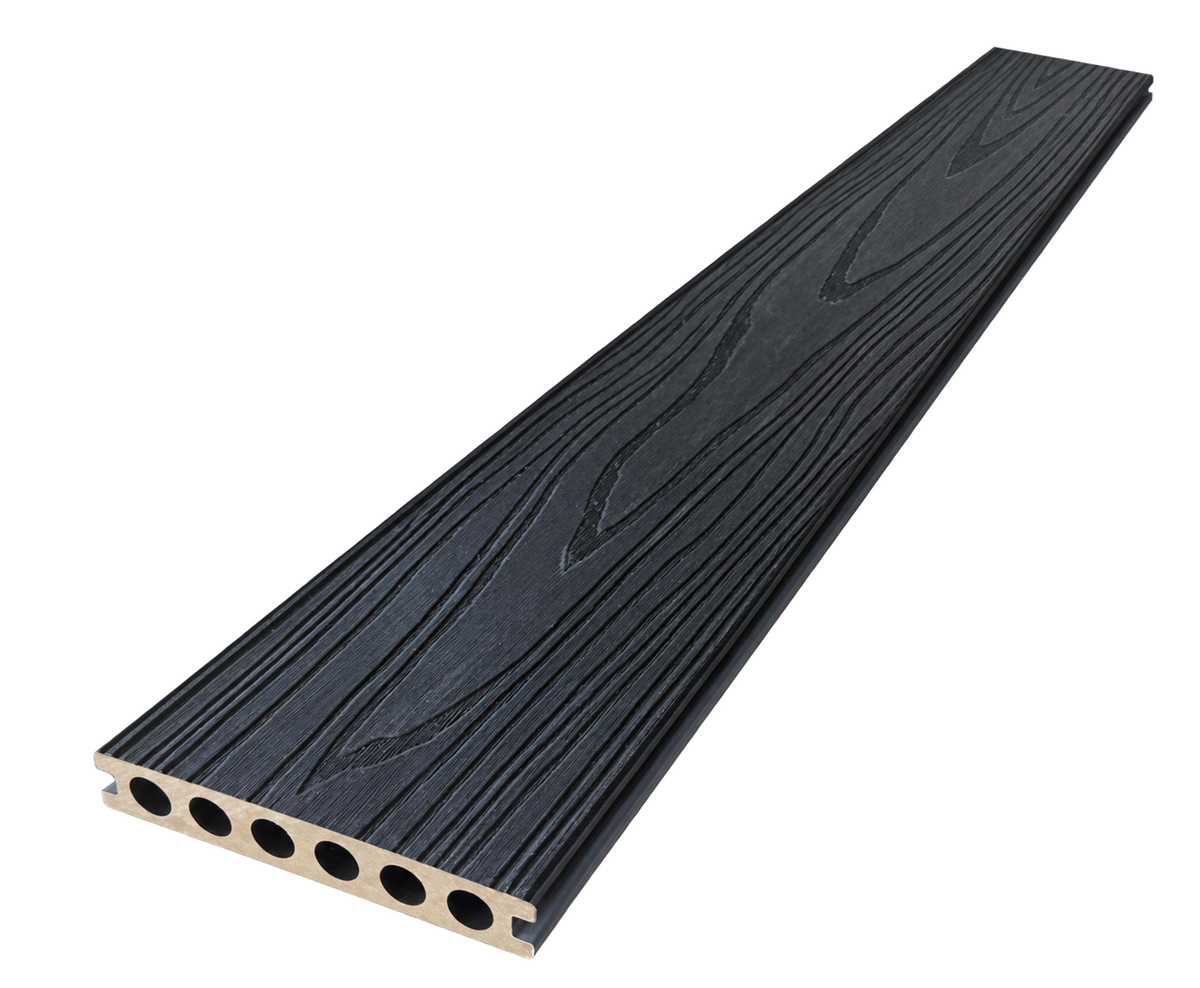 Armour Charcoal decking — complete product view