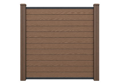 Evolved - Brown - Composite Fencing - 160x20 @1.83m