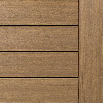 Elements® Weathered Teak decking colour and grain detail
