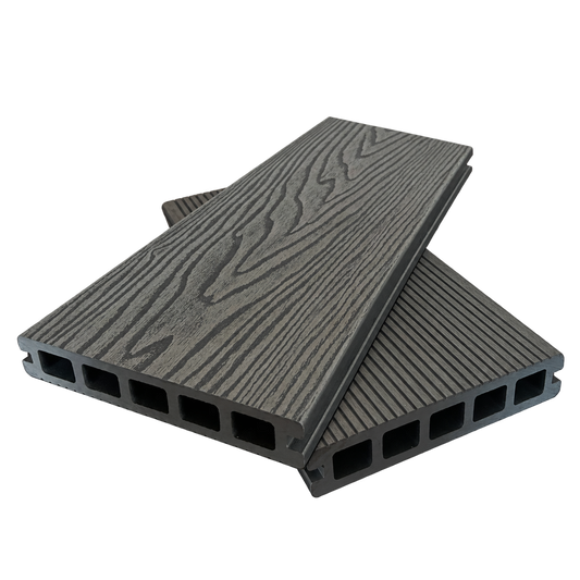 Evolved - Anthracite - Composite Decking - 148x25 — complete product view