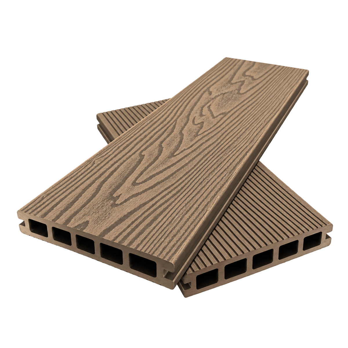 Evolved - Brown - Composite Decking - 148x25 — complete product view