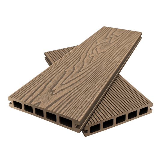 Evolved - Brown - Composite Decking - 148x25 — complete product view
