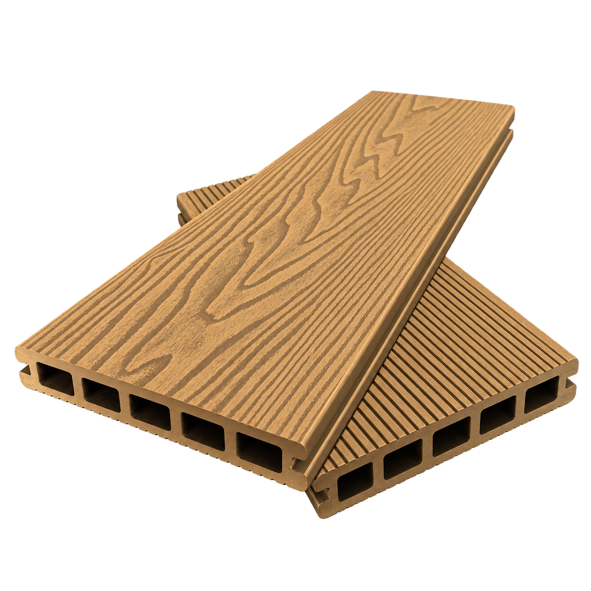 Evolved - Oak - Composite Decking - 148x25 — complete product view