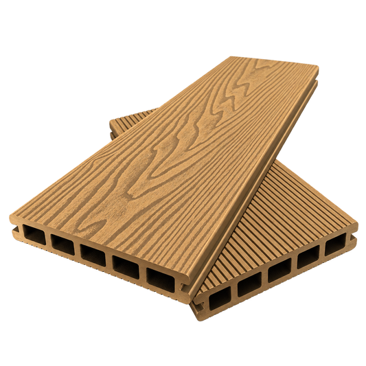 Evolved - Oak - Composite Decking - 148x25 — complete product view