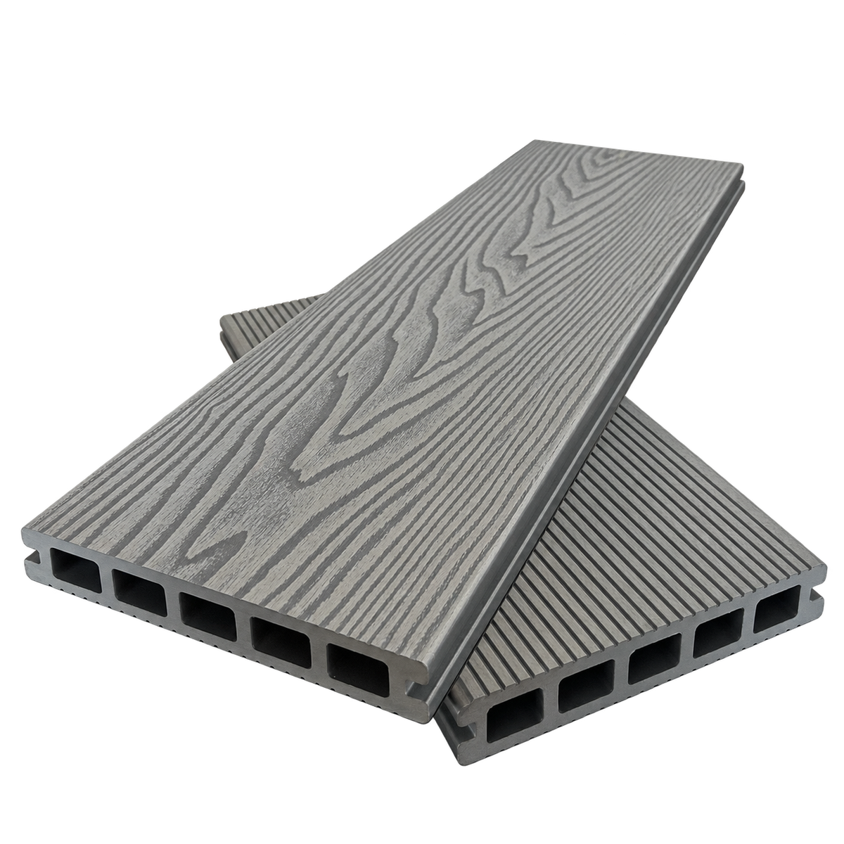 Evolved - Slate Grey - Composite Decking - 148x25 — complete product view