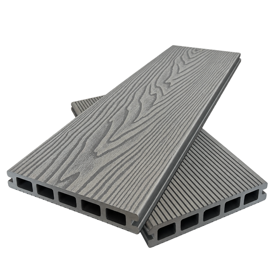Evolved - Slate Grey - Composite Decking - 148x25 — complete product view