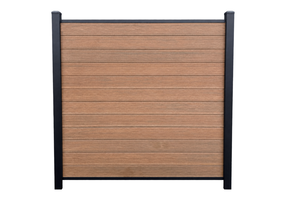 Armour 7h - Cedar - Composite Fence Kit - (Aluminium Post)