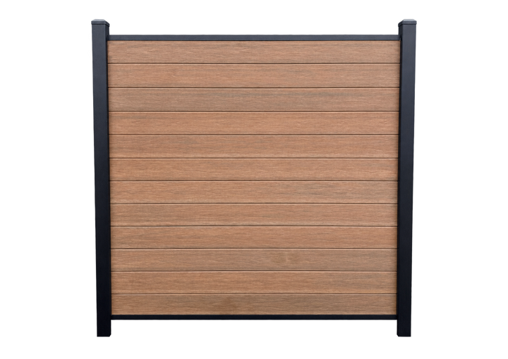 Armour 7h - Cedar - Composite Fence Kit - (Aluminium Post)