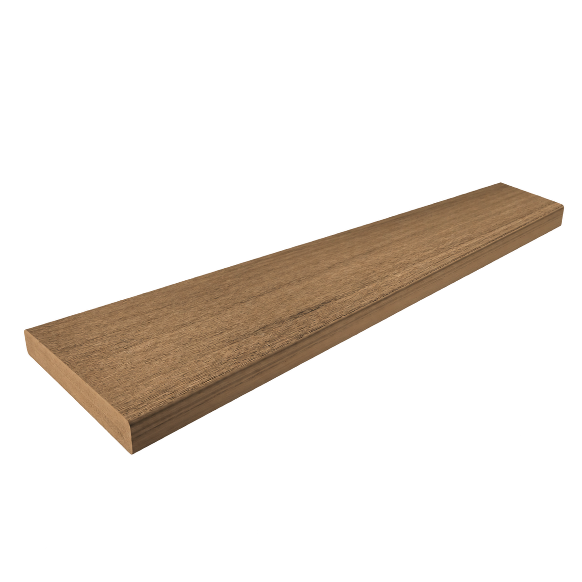 Elements Deck Board Standard - Square Shouldered - 25 X 140 X 4880 (mm) - Weathered Teak — complete product view