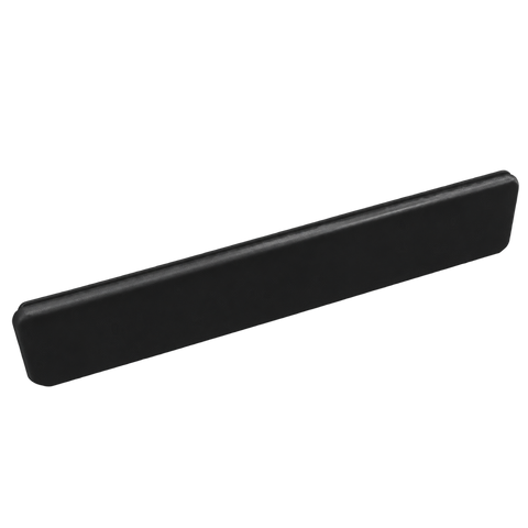 Black - Composite Board End Caps - 24x146