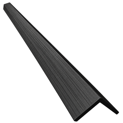 Armour - Charcoal - Composite Corner 'L' Trim - 50x50 — complete product view