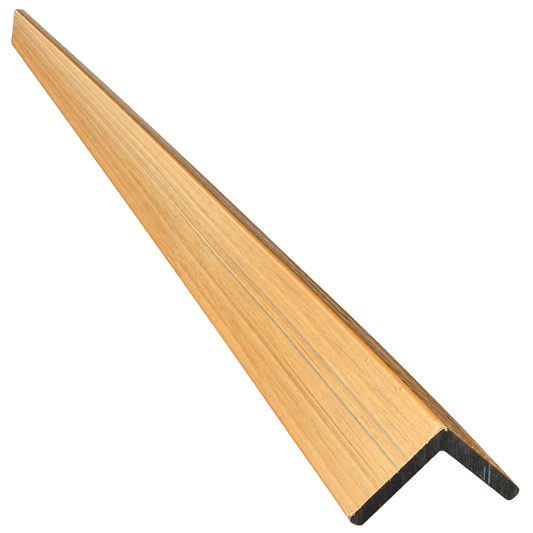 Armour - Golden Teak - Composite Corner 'L' Trim - 50x50 — complete product view