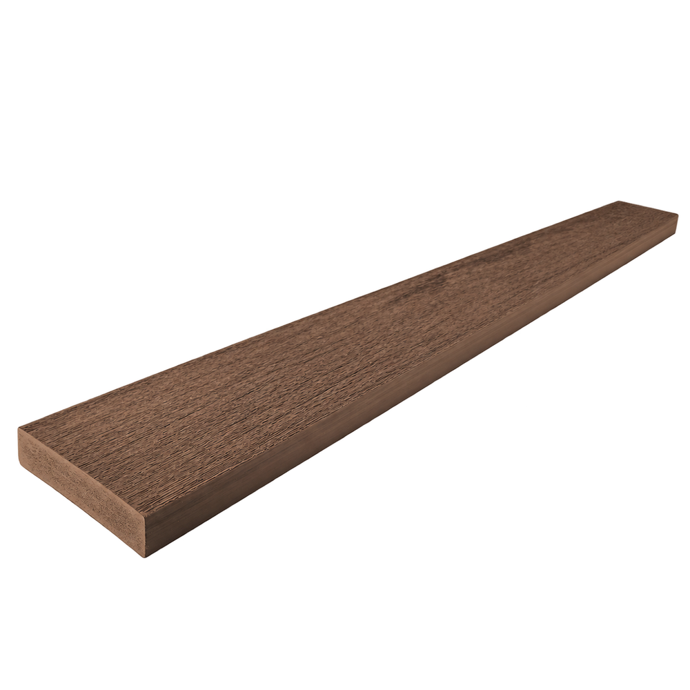 Elements Deck Board Narrow - Square Shouldered - 25 X 89 X 4880 (mm) - English Walnut
