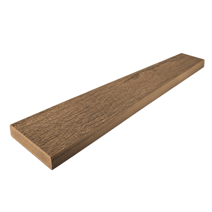 Elements Deck Board Narrow - Square Shouldered - 25 X 89 X 4880 (mm) - Weathered Teak — complete product view