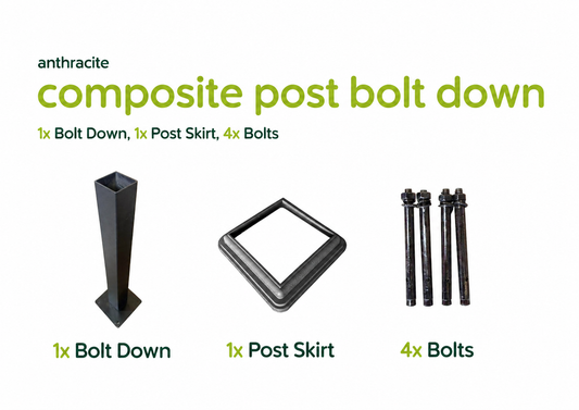 Kit contents diagram on white background