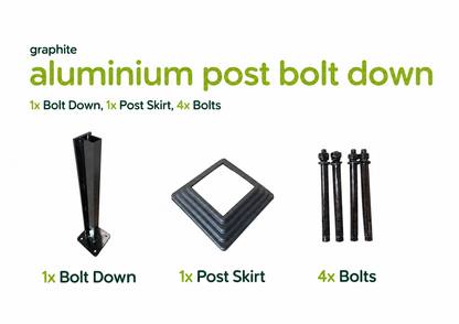 Kit contents diagram on white background