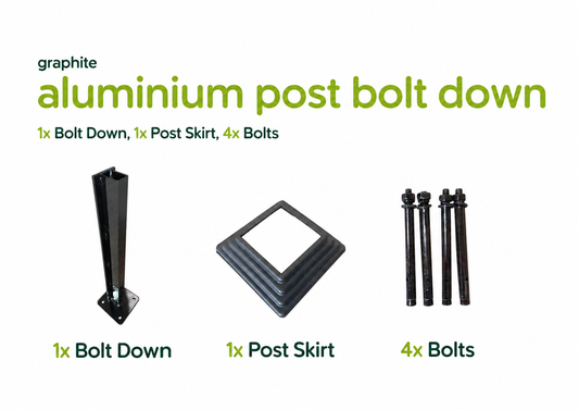 Kit contents diagram on white background