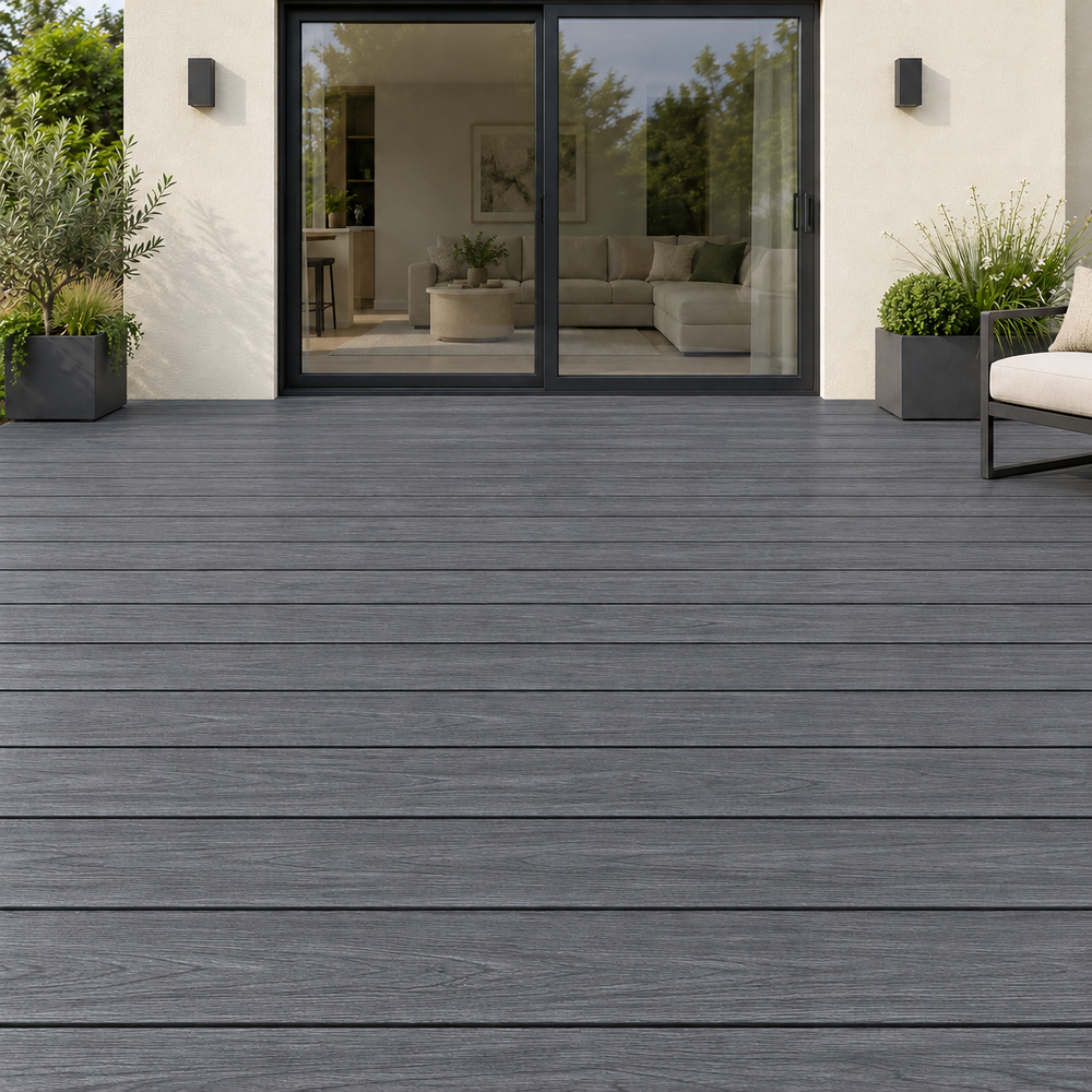 Armour 7h - Charcoal - Composite End Board - 140x23 @3.6m
