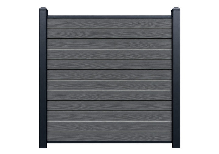 Evolved - Slate Grey - Composite Fence Kit - (Aluminium Post)