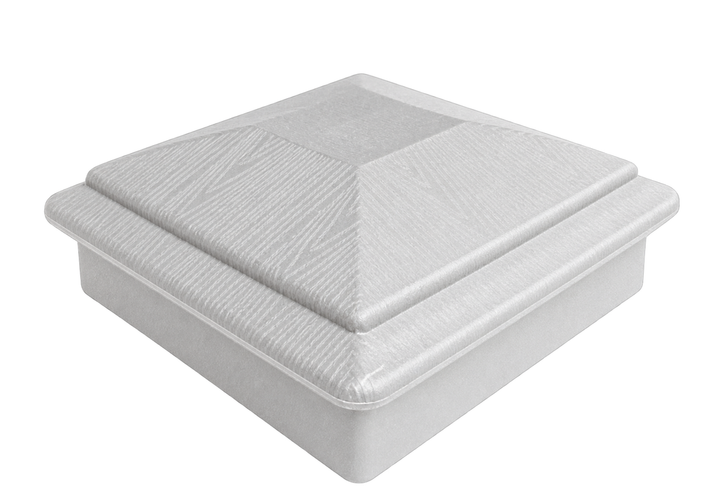 Evolved - Ash White - Composite Post Cap - 135x135