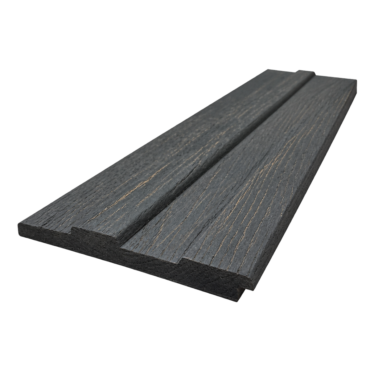 Redux® Milled Cladding Board Shadow EN13501- Class D Fire / 15.5x179x3600 — complete product on transparent background