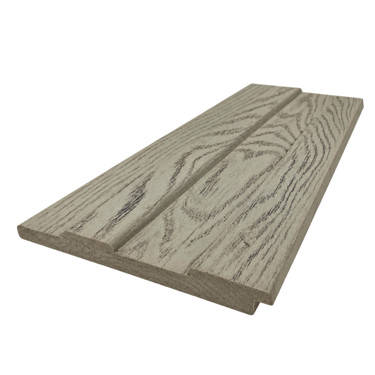 Redux® Milled Cladding Board Moonstone EN13501- Class D Fire / 15.5x179x3600 — complete product on transparent background