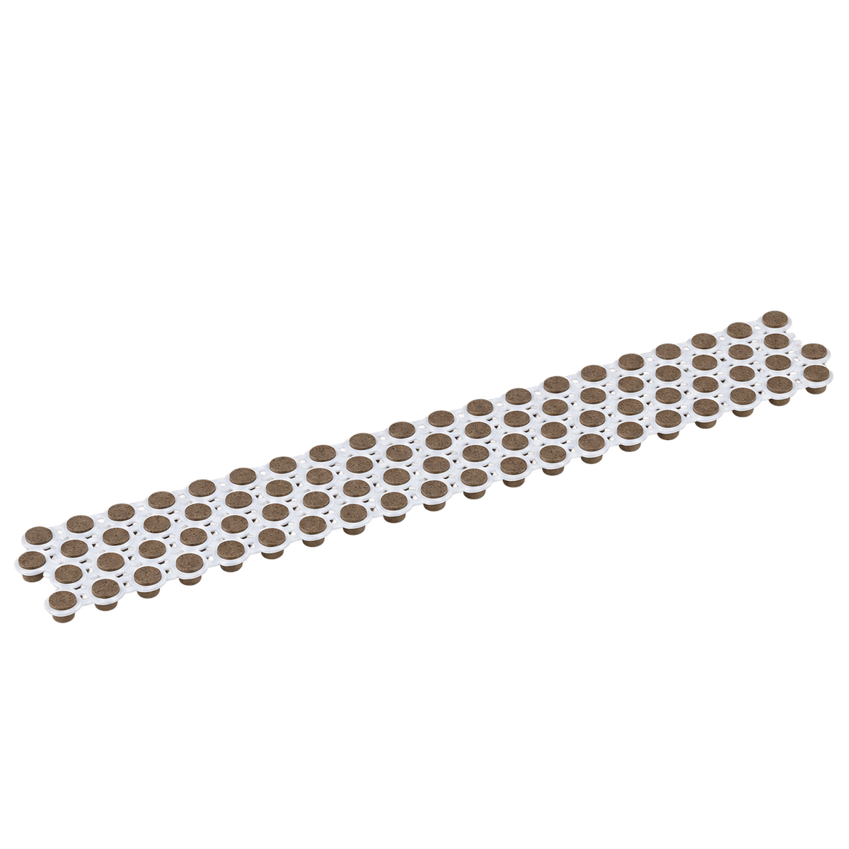 Collated Cortex Coastline® - 80 Plug Pack Elements (no bit, no screws) — product cutout on transparent background
