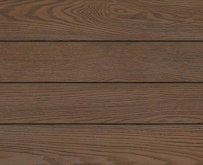 Redux® Havana decking — close-up of the board colour and woodgrain