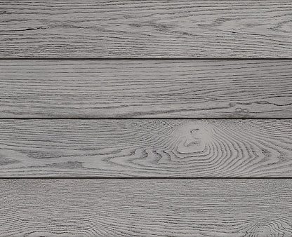 Redux® Smoke decking — close-up of the board colour and woodgrain