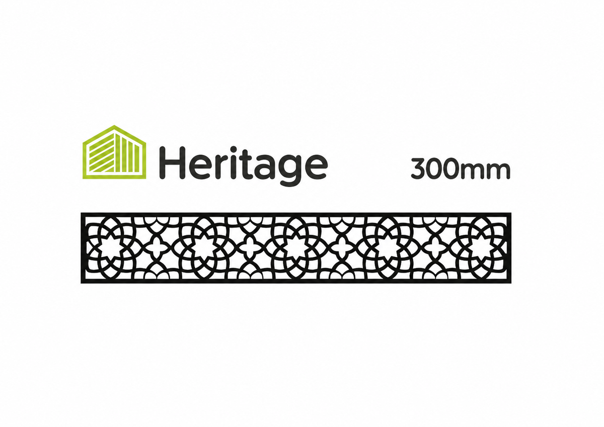 Decorative screen graphic on white background