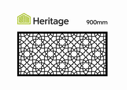 Decorative screen graphic on white background