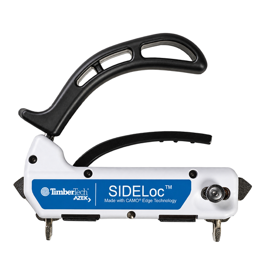 SIDELoc standard fixing tool guide — full product on transparent background